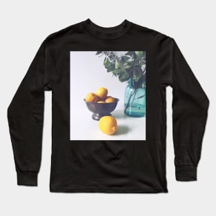 Lemons and Eucalyptus Long Sleeve T-Shirt